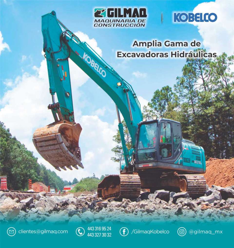 GILMAQ / KOBELCO Construction Machinery Wide Range of Hydraulic Excavators